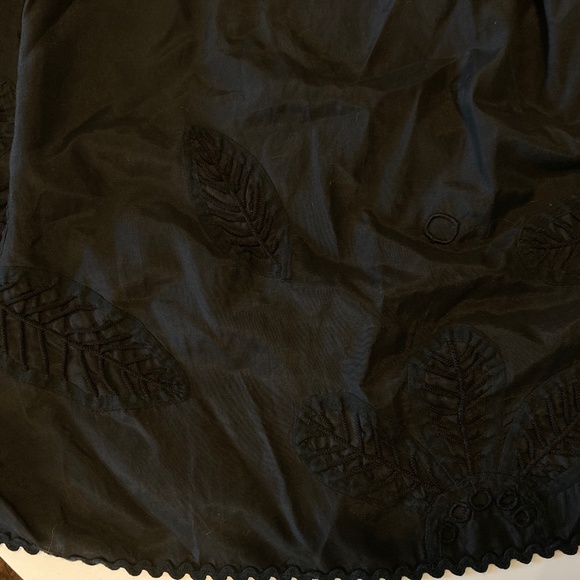 Gold Hawk embroidered silk mini dress SMALL - Picture 6 of 8